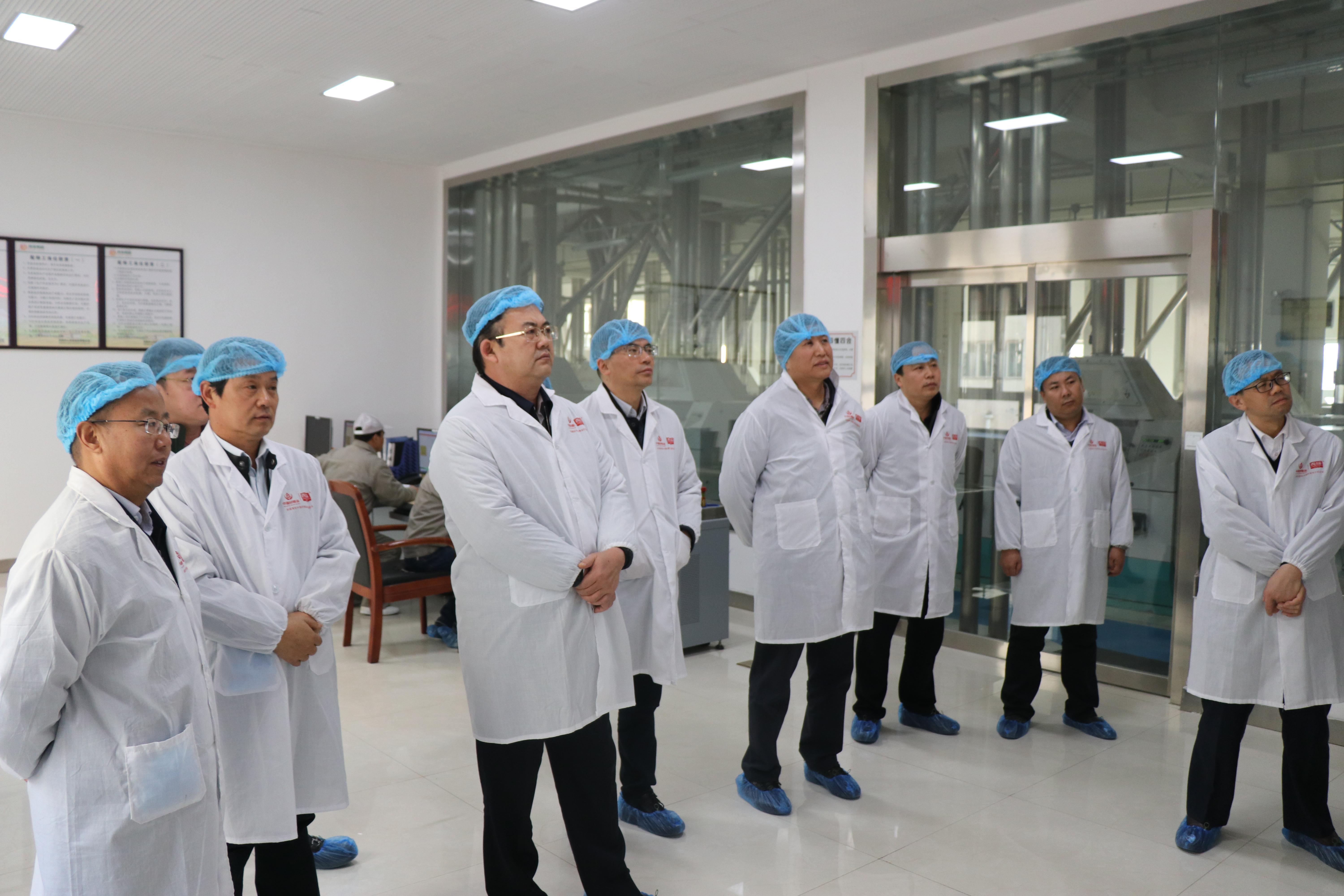 首農食品集團到西瑞集團興平園區參觀考察