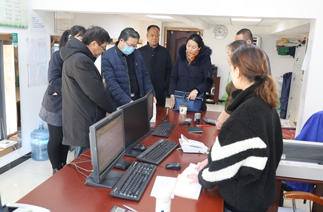 軍供公司：省糧食和物資儲(chǔ)備局軍糧檢查組來軍供公司檢查指導(dǎo)工作
