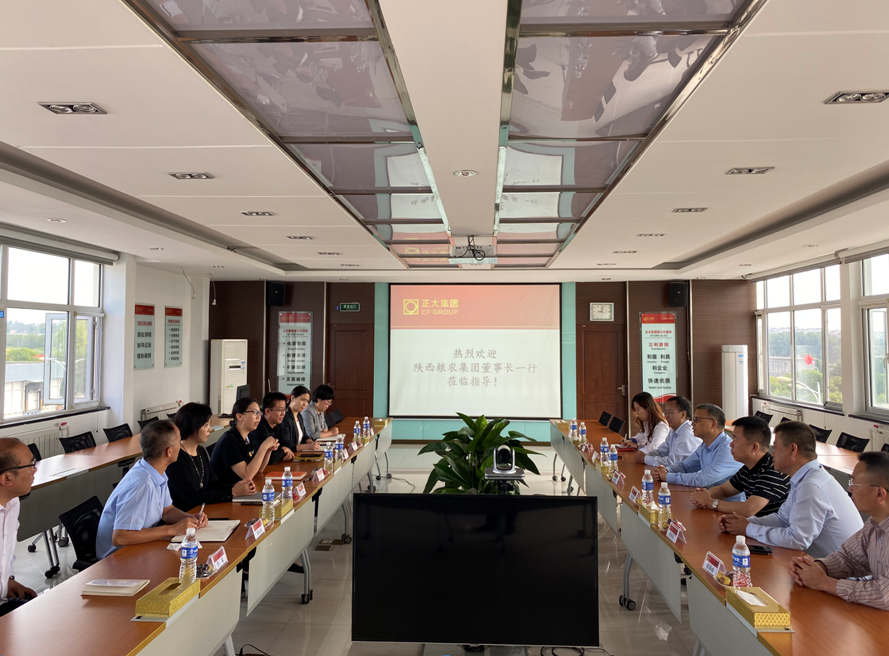 劉利民帶隊赴中糧集團、正大集團學(xué)習(xí)調(diào)研