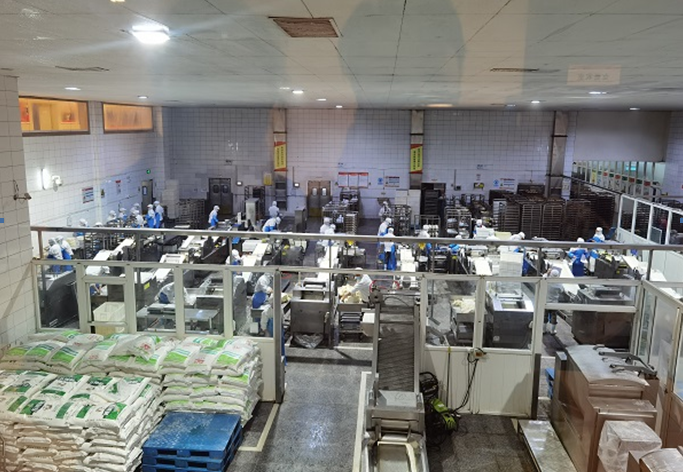 軍供公司：省軍區(qū)后勤保障局 省軍糧中心到遂行保障應急食品生產源頭考察調研