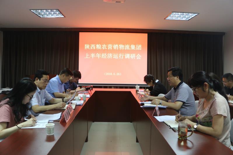 糧農集團領導到營銷物流集團調研