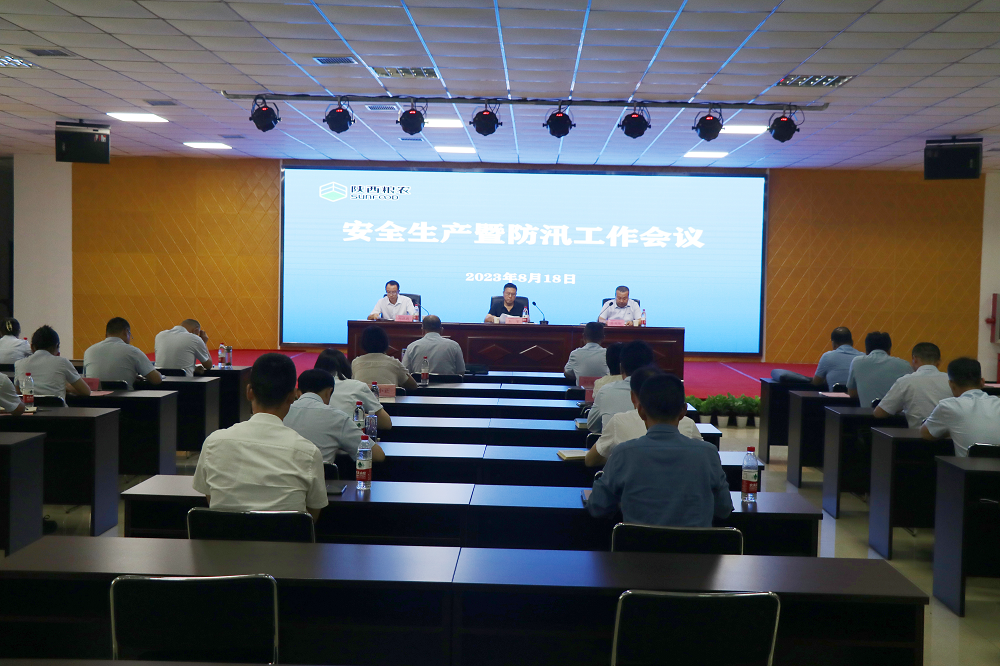 集團召開安全生產暨防汛工作會議